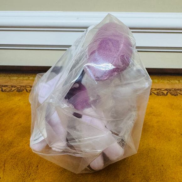 Pokemon Poke Plush Mewtwo Mewtu Posable Authentic Discovered in Kanto NEW in bag - Picture 9 of 11